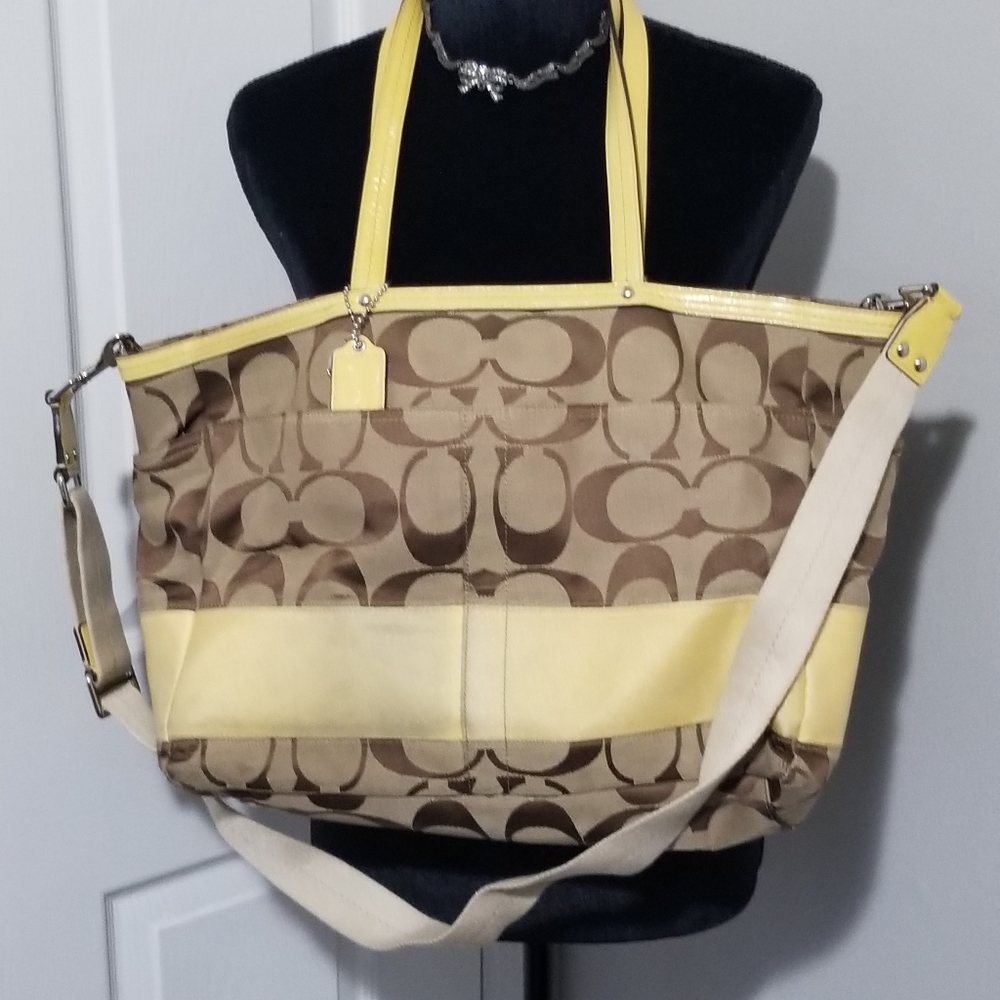 Sale Sale Sale Everything must go....Coach Yellow Signature